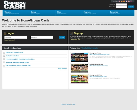 HomeGrown Cash Logo